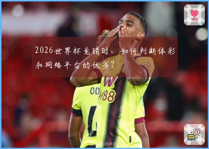 2026世界杯竞猜时，如何判断体彩和网络平台的优劣？