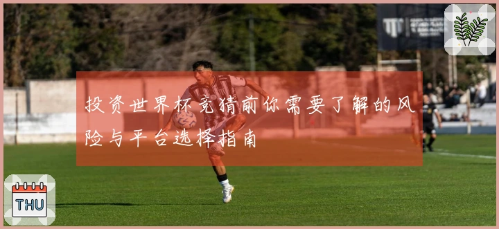 投资世界杯竞猜前你需要了解的风险与平台选择指南